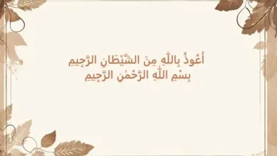 أَعُوذُ بِاللّٰهِ مِنَ الشَّيْطَانِ الرَّجِيمِ بِسْمِ اللّٰهِ الرَّحْمٰنِ الرَّح۪يمِ
